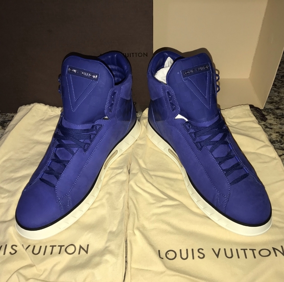 LOUIS VUITTON Street Light Sneakers US 10 - Picture 2 of 5